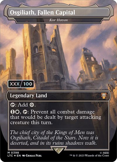 Osgiliath, Fallen Capital - Kor Haven - Serial Numbered