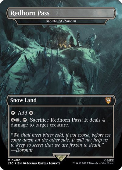 Redhorn Pass - Mouth of Ronom - Surge Foil