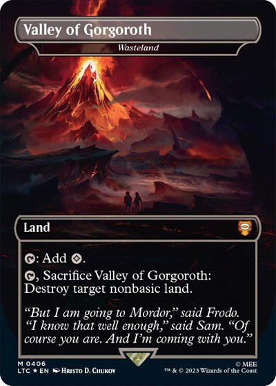 Valley of Gorgoroth - Wasteland - Surge Foil
