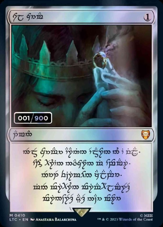 Sol Ring - Human - Serial Numbered