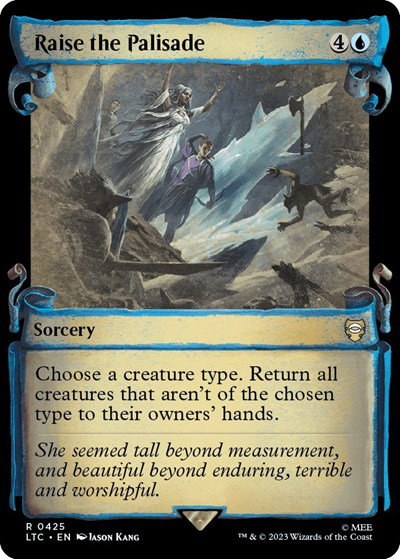 Raise the Palisade - Foil