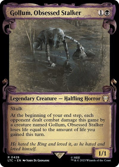Gollum, Obsessed Stalker - Foil