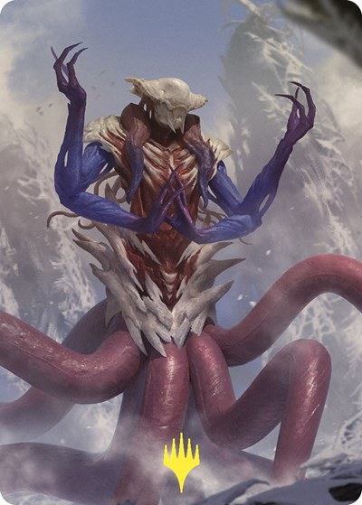 Zhulodok, Void Gorger Art Card - Gold Stamped