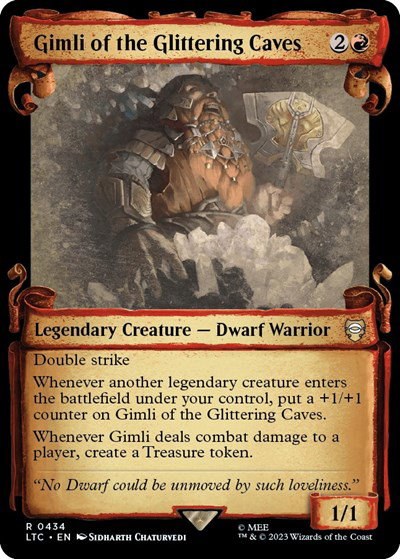 Gimli of the Glittering Caves - Foil