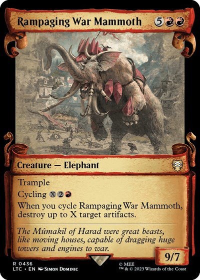 Rampaging War Mammoth - Foil