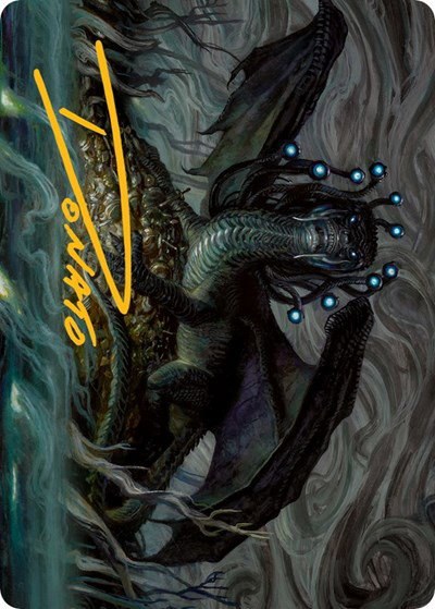 Oculus Whelp Art Card - Gold Stamped Signature