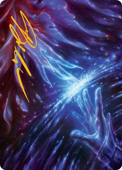 Transcendent Message Art Card - Gold Stamped Signature