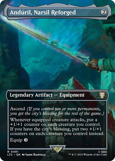 Anduril, Narsil Reforged - Foil