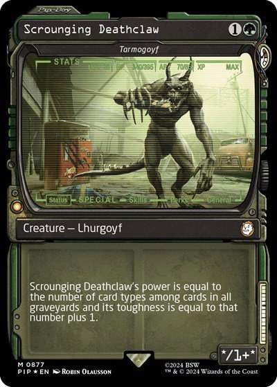 Scrounging Deathclaw - Tarmogoyf