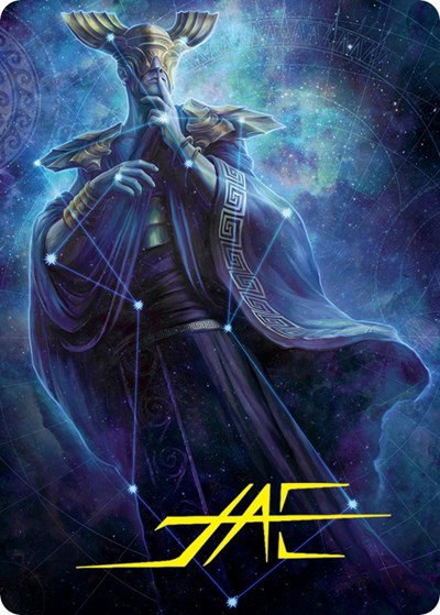 Atris, Oracle of Half-Truths Art Card - Gold Stamped Signature