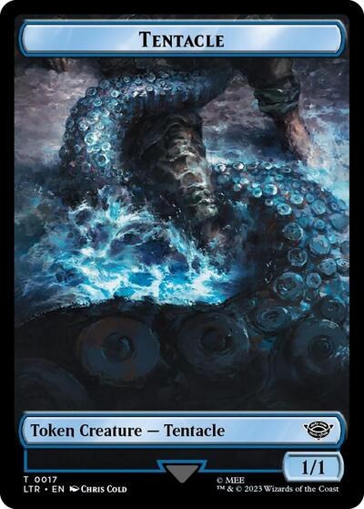 Tentacle // Food (0024) Double-Sided Token
