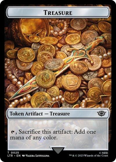 Treasure // Food (0023) Double-Sided Token