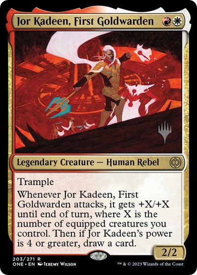 Jor Kadeen, First Goldwarden - Foil