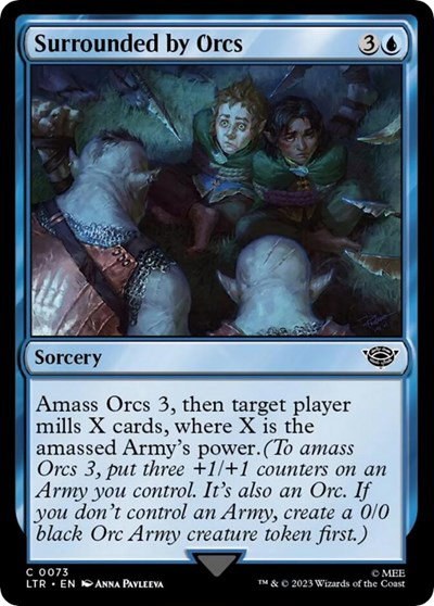 Surrounded by Orcs - Foil
