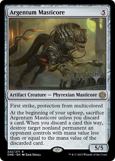 Argentum Masticore - Foil