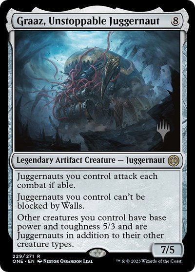 Graaz, Unstoppable Juggernaut - Foil