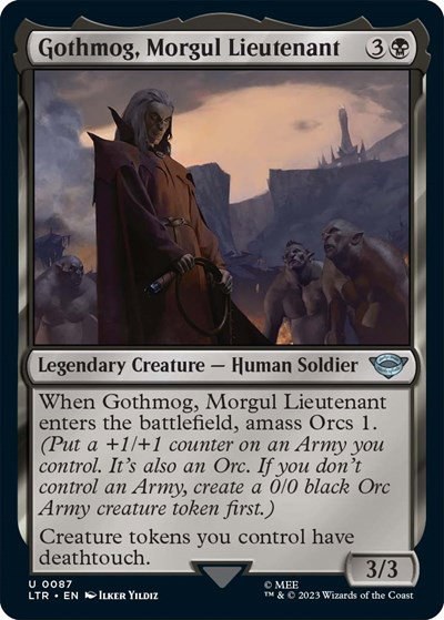 Gothmog, Morgul Lieutenant - Foil