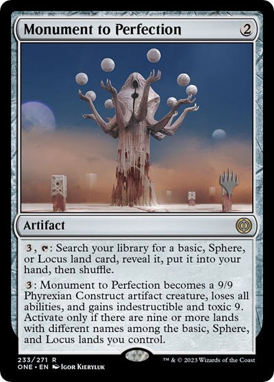 Monument to Perfection - Foil
