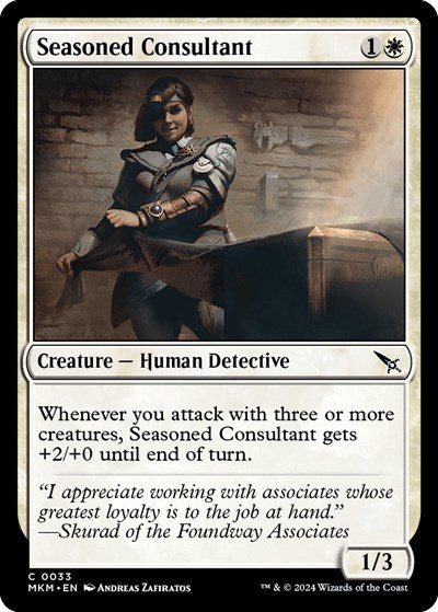 Seasoned Consultant - Foil