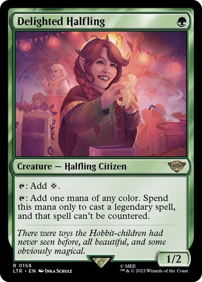 Delighted Halfling - Foil