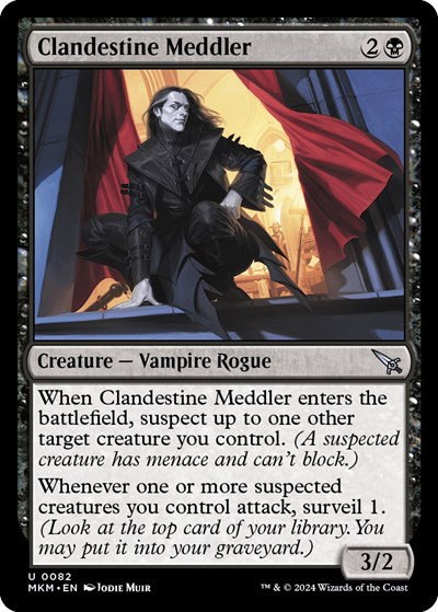 Clandestine Meddler - A Foil