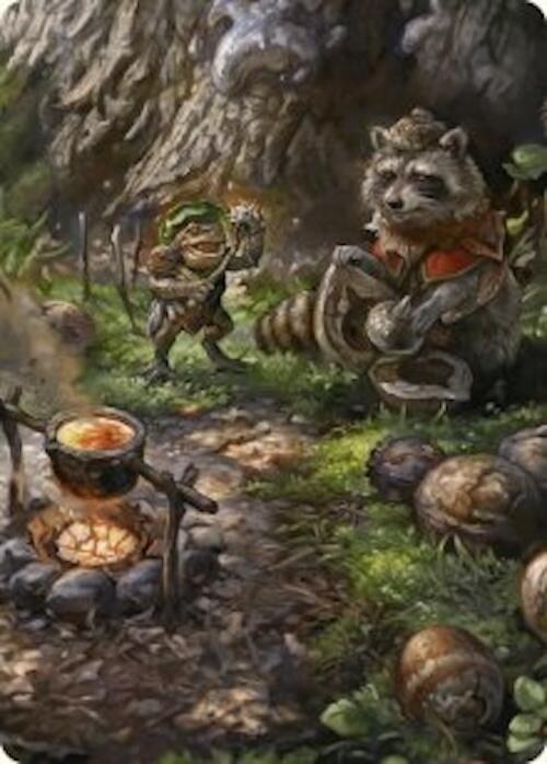 Sylvan Scavenging Art Card