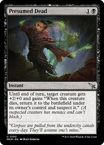 Presumed Dead - Foil
