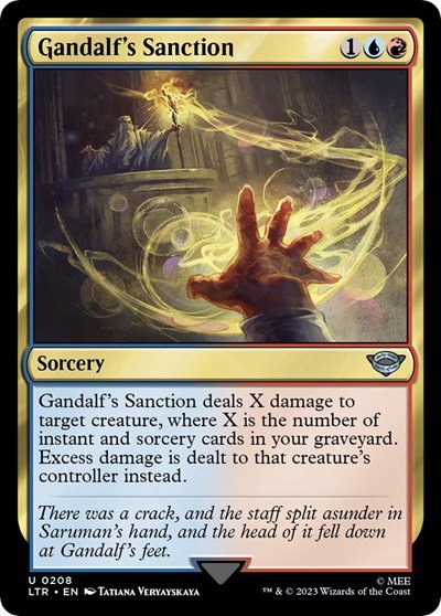 Gandalf's Sanction - Foil