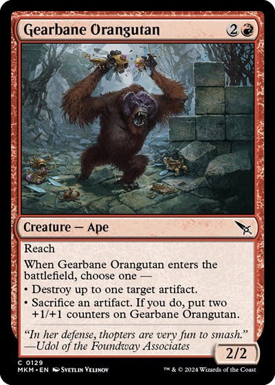 Gearbane Orangutan - Foil