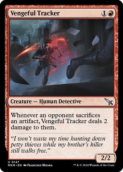 Vengeful Tracker - Foil