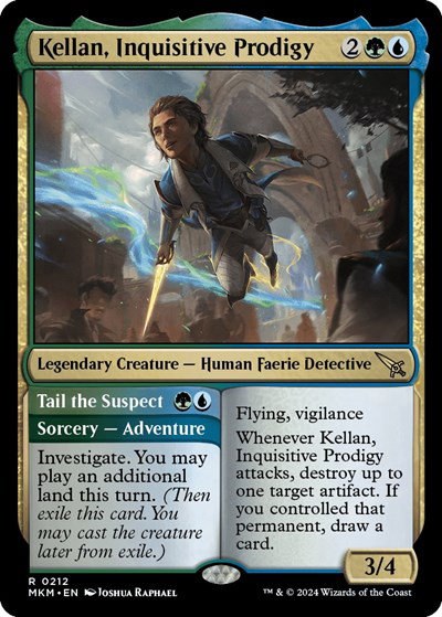 Kellan, Inquisitive Prodigy - Foil