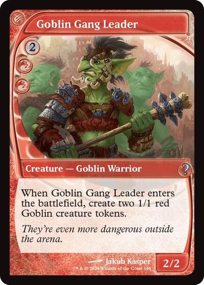 Goblin Gang Leader - Foil