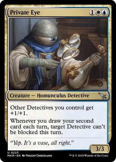 Private Eye - Foil