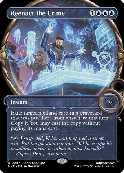Reenact the Crime - Foil
