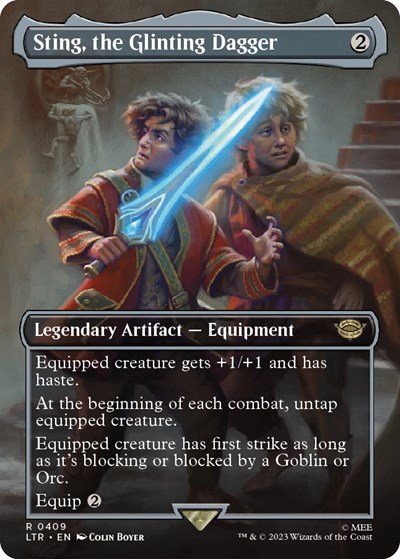 Sting, the Glinting Dagger - Foil