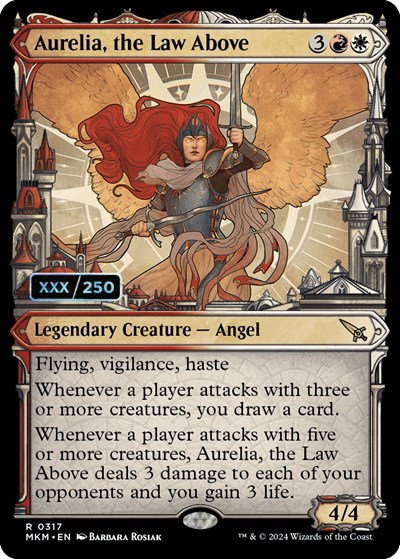 Aurelia, the Law Above - Serial Numbered