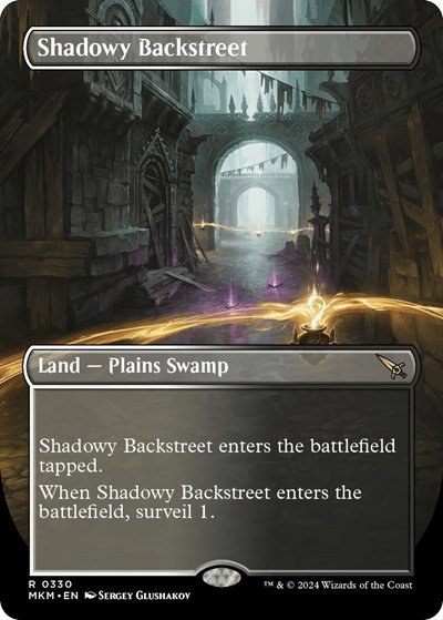 Shadowy Backstreet - Foil