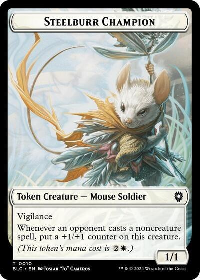 Steelburr Champion // Squid Double-Sided Token