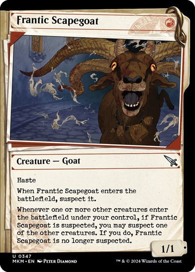 Frantic Scapegoat - Foil