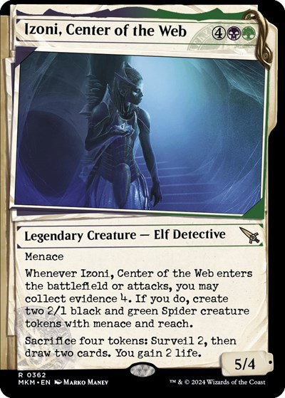 Izoni, Center of the Web - Foil
