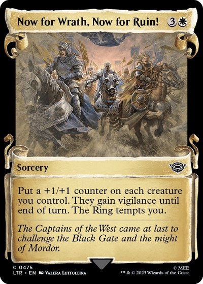 Now for Wrath, Now for Ruin! - Foil
