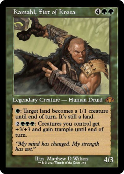 Kamahl, Fist of Krosa