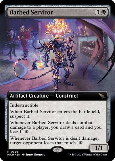 Barbed Servitor - Foil