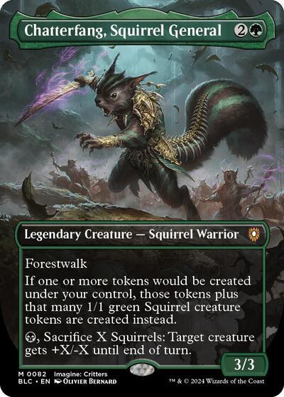 Chatterfang, Squirrel General - Foil