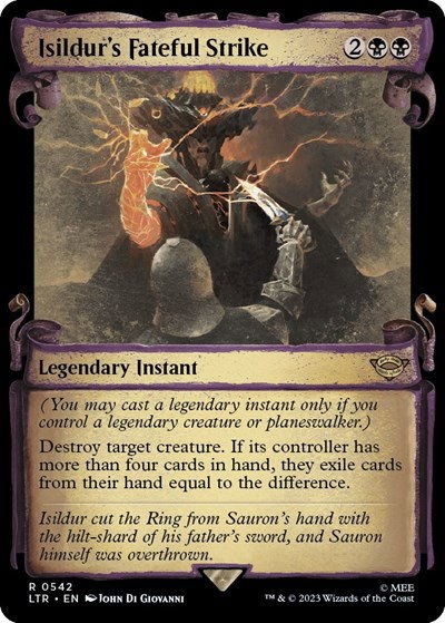 Isildur's Fateful Strike - Foil
