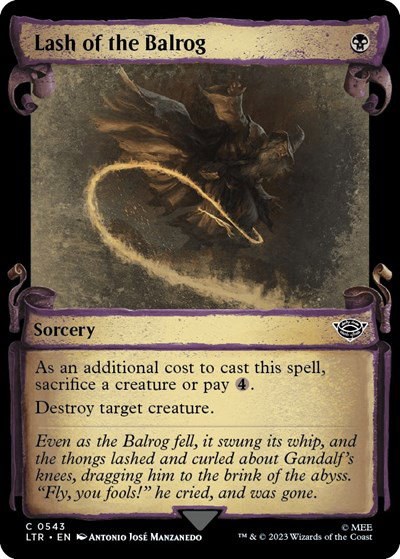 Lash of the Balrog - Foil
