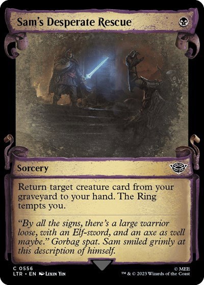 Sam's Desperate Rescue - Foil
