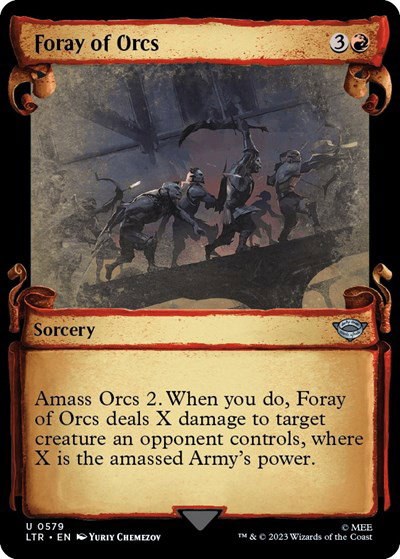 Foray of Orcs - Foil