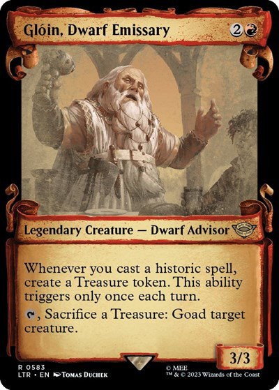 Gloin, Dwarf Emissary - Foil