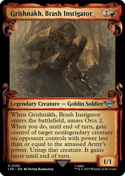 Grishnakh, Brash Instigator - Foil